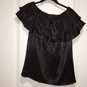 South moon under silk off shoulder top